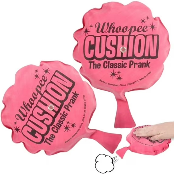 ArtCreativity Whoopie Cushion Fart Prank Toys for Kids Novelty & Gag Toys Ages 5+ - Set of 2 Self-Inflating Whoopee Cushion