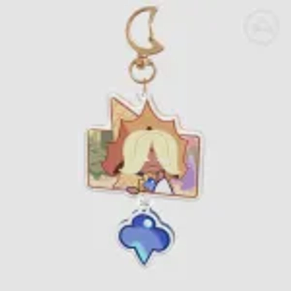 Pure Vanilla Soul Jam Connection Epoxy Keychain by kye - ACGGOODS