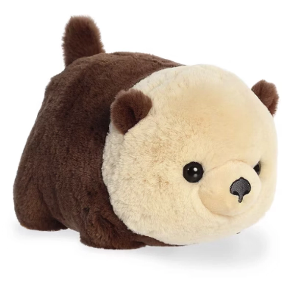 Aurora Medium Saoirse Sea Otter Spudsters Adorable Stuffed Animal Brown 10"