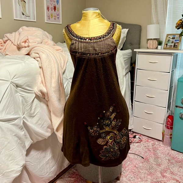 90s vintage dress, very phoebe buffay very...