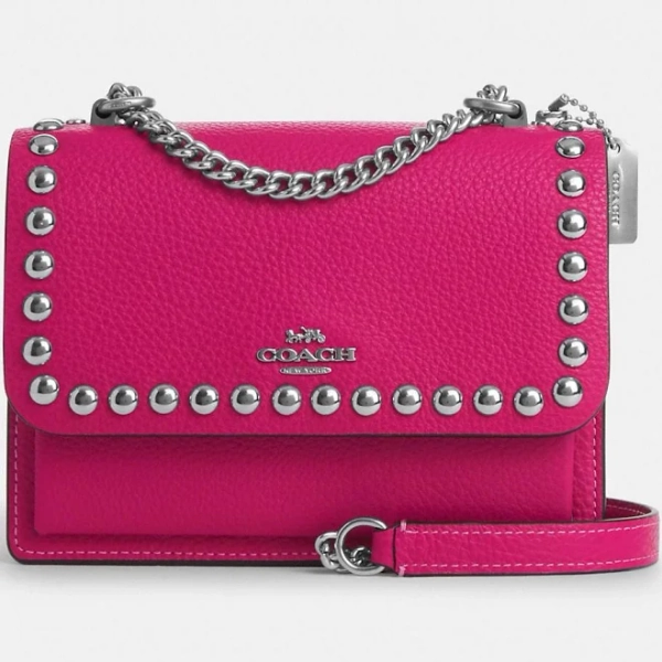 Coach Mini Klare Crossbody Bag with Silver Rivets