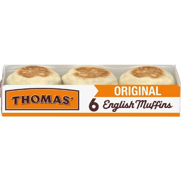 Thomas' Regular English Muffins - 13oz/6ct