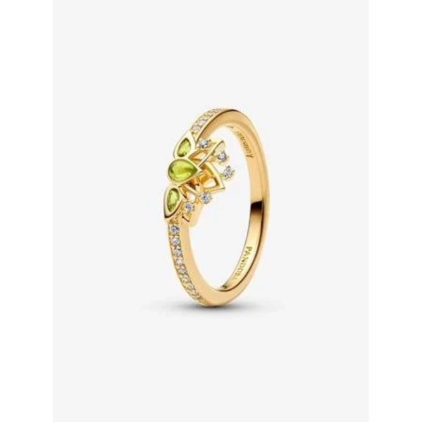 Pandora Disney Princess Tiana 14K Gold Tiara Ring