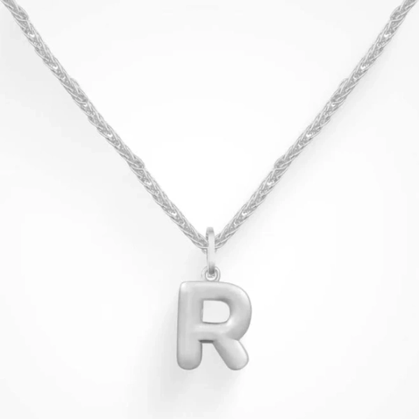 Silver "I Heart Me" Necklace