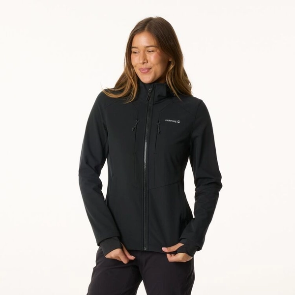 Cederberg Women's Oslo Softshell Jacket Black 10