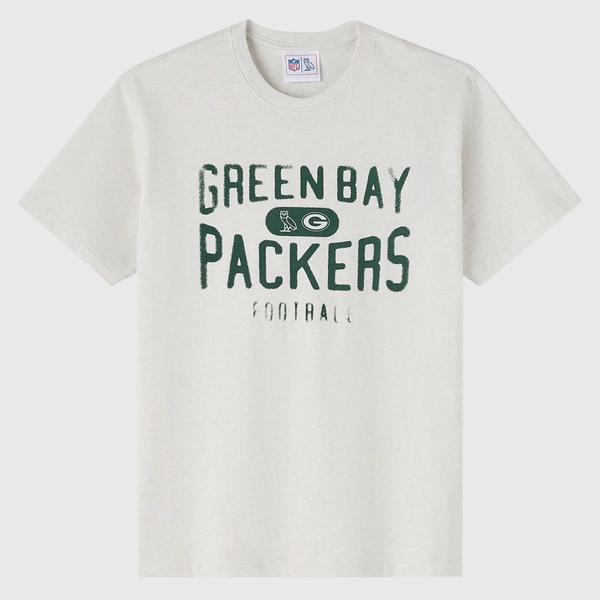 Unisex Green Bay Packers OVO x NFL Heather Gray T-Shirt