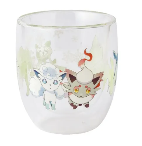 Double Wall Glass Pokémon Snowy Gathering