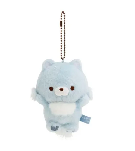Plush Keychain Aoiko Ookami Rilakkuma Aokogu Sleepover