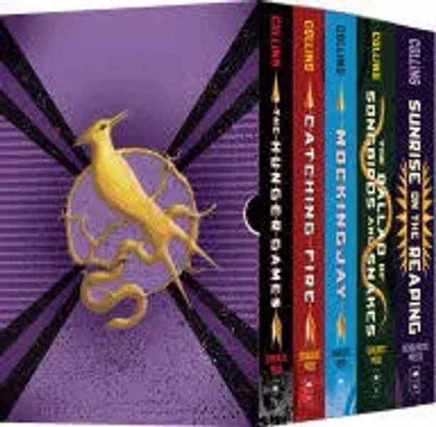Hunger Games 5-Book Hardcover Box Set (the Hunger Games, Catching Fire, Mockingjay, the Ballad of Songbirds and Snakes, Sunrise on the Reaping)