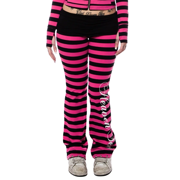 Eclipse Foldover Pants - Pink