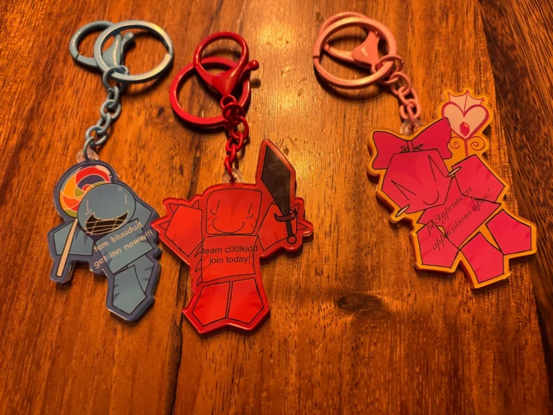 Roblox Forsaken C00lkidd Bluudude Pr3typriincess Keychains - Etsy