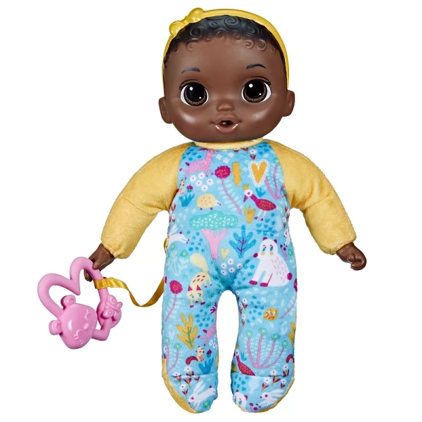 Baby Alive Soft ‘n Cute Black Hair Doll, Multi