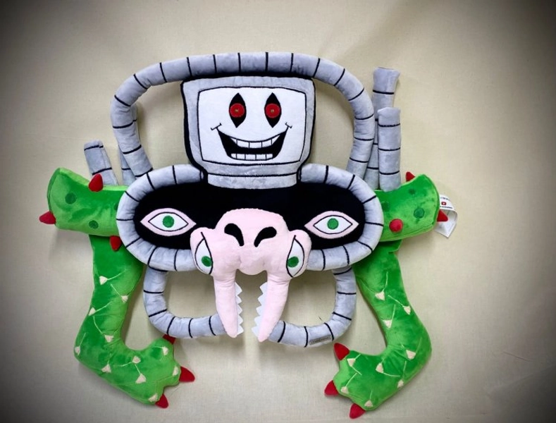 Mutated Evil Flower Plush Toy (Game-Inspired)