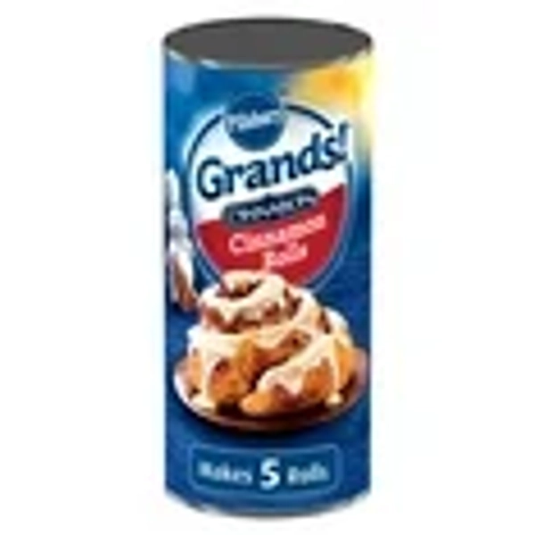 Pillsbury Grands! Cinnamon Rolls with Icing, Cinnabon Cinnamon, 496 g, 5 ct, 496 g