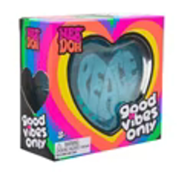 NeeDoh Good Vibes Only Squishy ,1 random