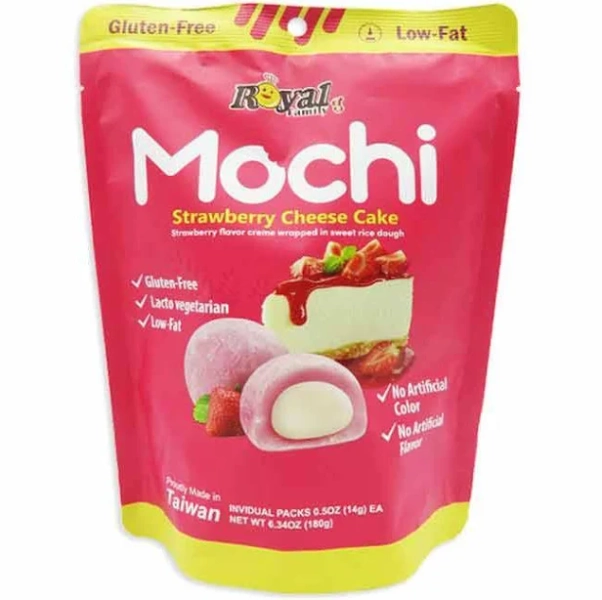 Royal Family Mochi Strawberry Cheesecake Peg Bag