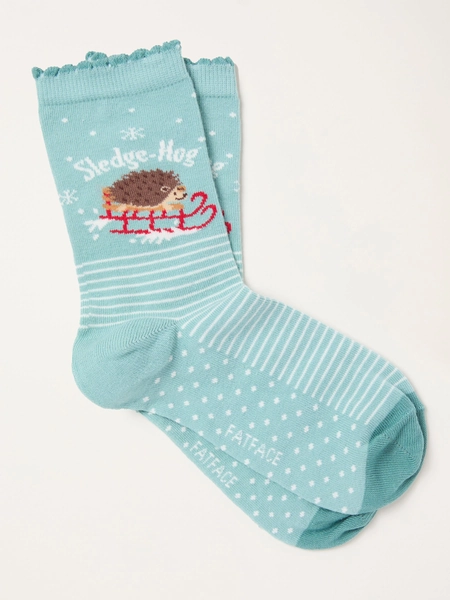 Green Haze Sledgehog Socks