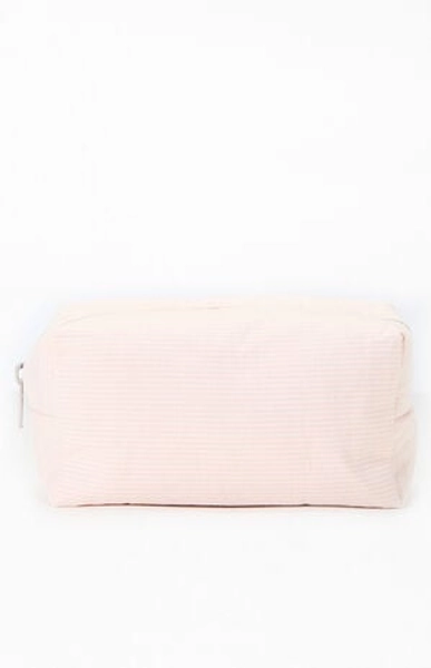 John Galt Striped Makeup Bag | PacSun