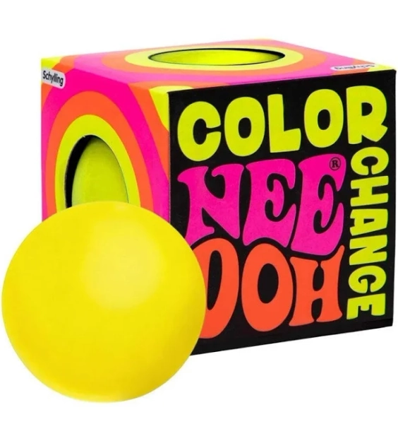 Needoh Color Change Nee Doh Fidget Toy Stress Relief Squishy Ball