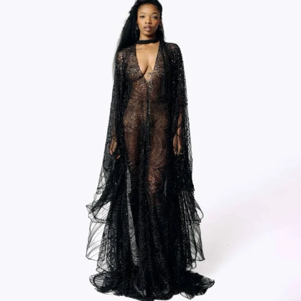 Gothic Bat Wing Gown