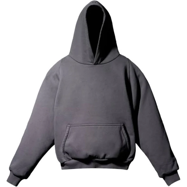 Yeezy Gap Engineered by Balenciaga Logo Shrunken Hoodie 'Black' | Men's Size XXL