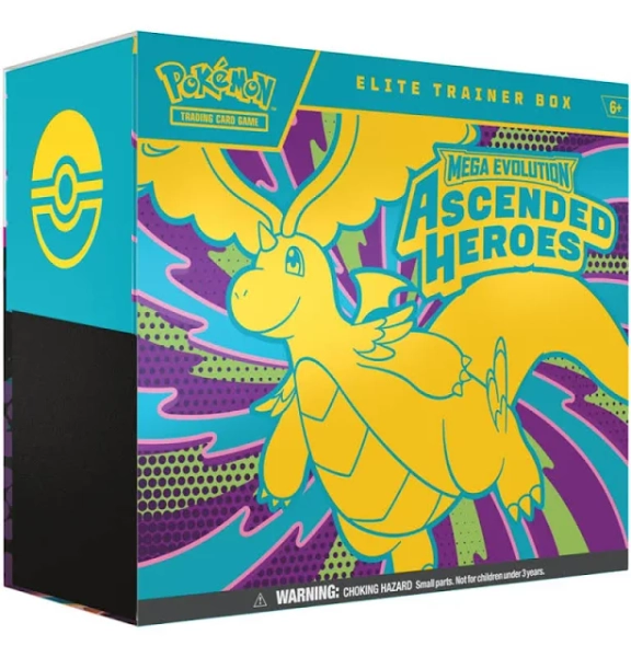 Pokémon TCG Mega Evolution—Ascended Heroes Elite Trainer Box
