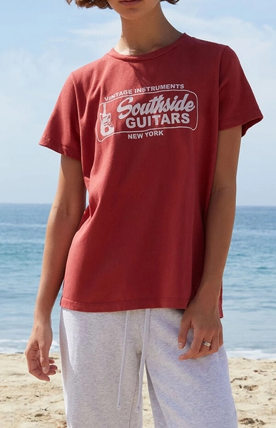 Red Chloe Southside Guitar T-Shirt