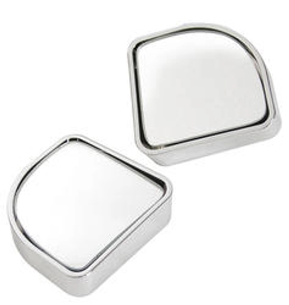 Custom Accessories® Chrome Blind Spot Mirrors - 2 Pack