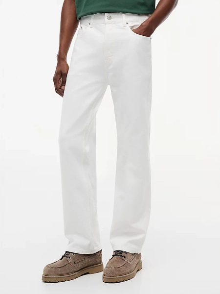 Otis regular straight witte jeans