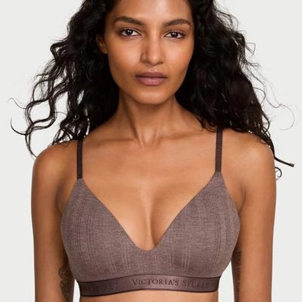 Black lace Women's Victoria's Secret Ultra-Fine Modal Lightly Lined Wireless Bra