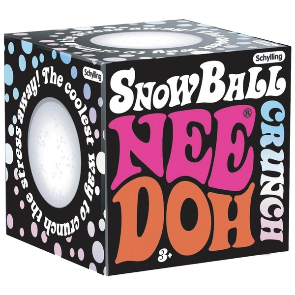 NeeDoh Snow Ball Crunch Fidget Toy | Smyths Toys UK