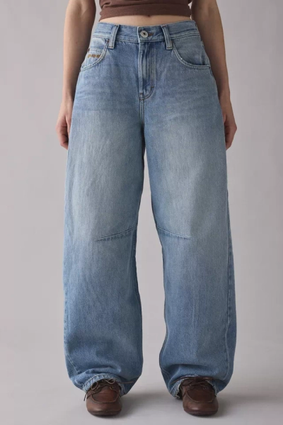BDG Logan Buckle Baggy Barrel Jean