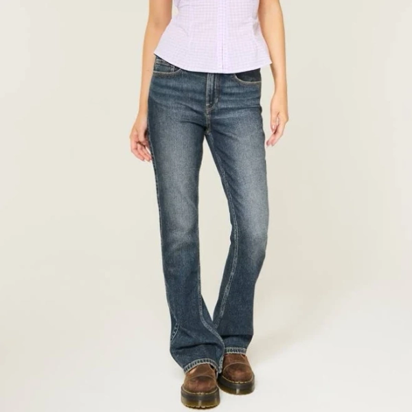 Hollister Women's High-Rise Bootcut Jeans