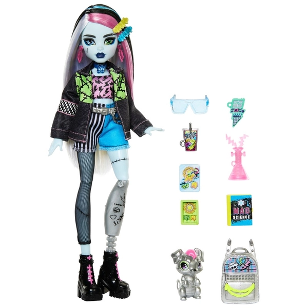 Monster High Doll Frankie Stein with Pet