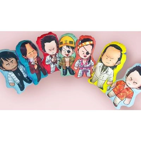 disco / tuxedo majima pillow