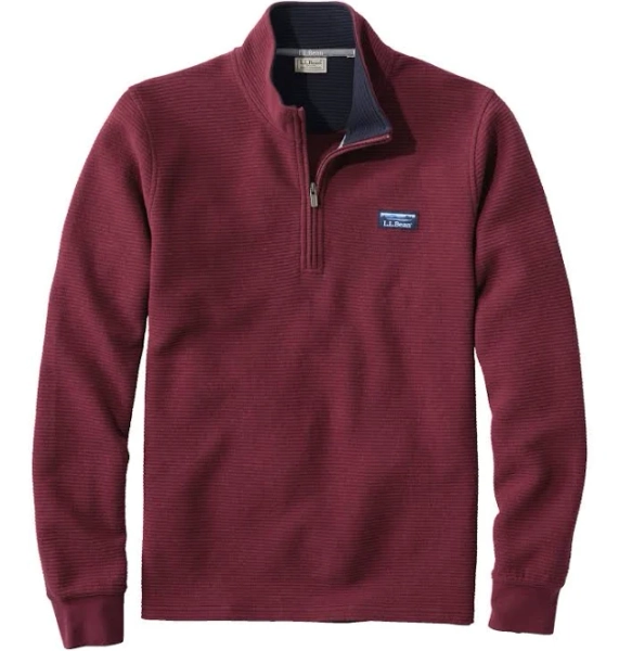 L.L.Bean Men's Lakewashed Double-Knit Pullover