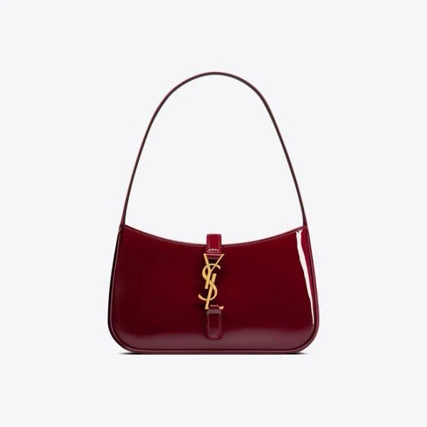 Saint Laurent Le 5 A 7 Leather Shoulder Bag