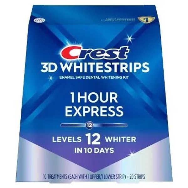 Crest 3D Whitestrips 1 Hour Express Teeth Whitening Kit
