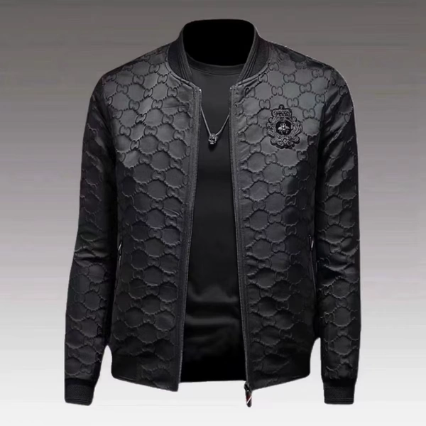 Men's Jacket Spring/Autumn New Trendy Brand Fashionable Slim Fit Thin Style Trendy Badge Embroidered Baseball Jacket Casual - AliExpress 200000343