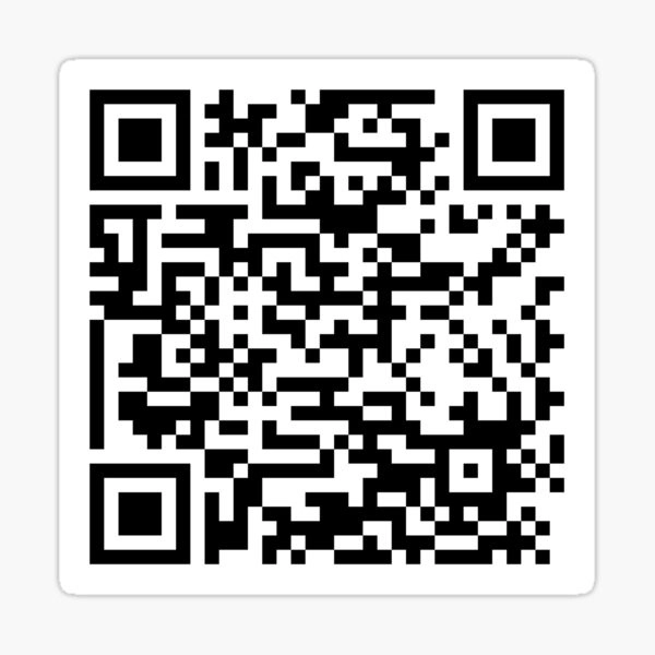 "Entire Shrek Movie Script QR Code" Sticker for Sale by lovelyreverie