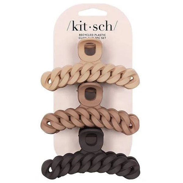 Kitsch Women's Chain Claw Clip Set