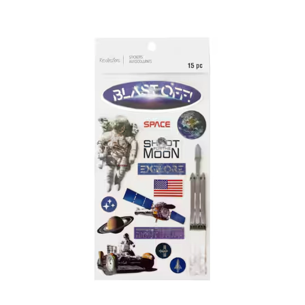 Astronaut Dimensional Stickers by Recollections™