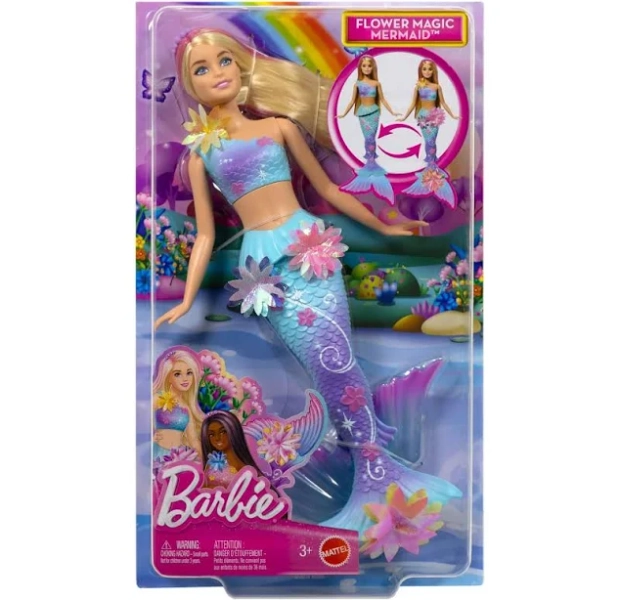Barbie Flower Magic Mermaid Doll
