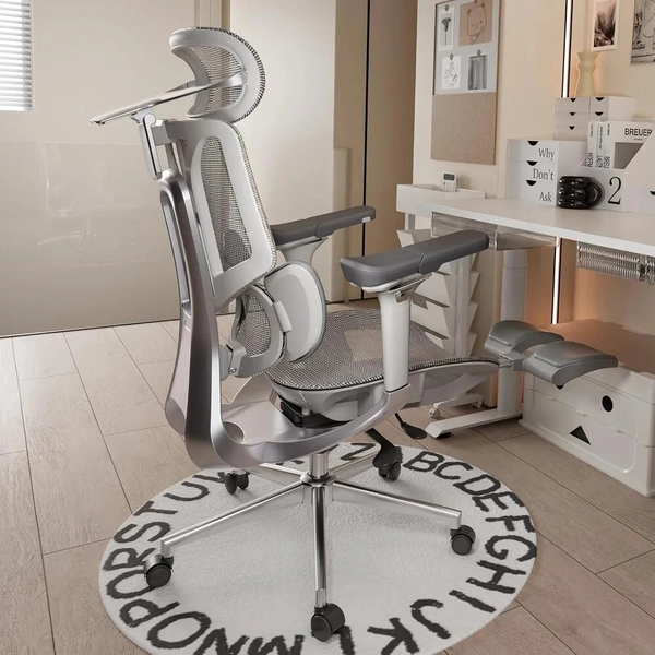 Silla de Oficina Ergonómica Grande y Alta E3 Pro - con Soporte Lumbar Dinámico de 3 Zonas