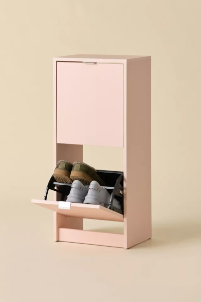 Eddie Entryway 2-Drawer Shoe Storage Cabinet