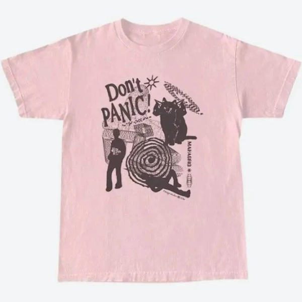 Whimsical Y2K Tee for Carefree Style and Fashion Statements - Pink 2XL