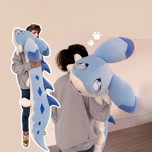OSOCU Blue 60 Inch PaIworid Chiliet Plush Toys - Giant Soft Paluworld Stuffed Animal Plushies - Furry Stuffed Animal Pillow Gifts for lfriend ( Blue 60 Inch)