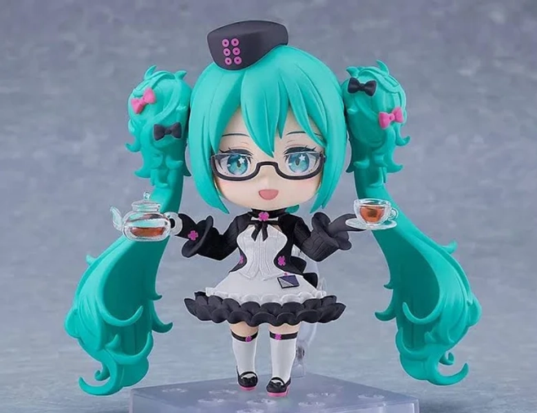 Character Vocal Series 01: Hatsune Miku Glasses x Café Ver. Nendoroid Figure