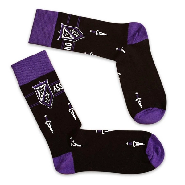 Assassins' Guild Socks | Terry Pratchett's Discworld | Apparel