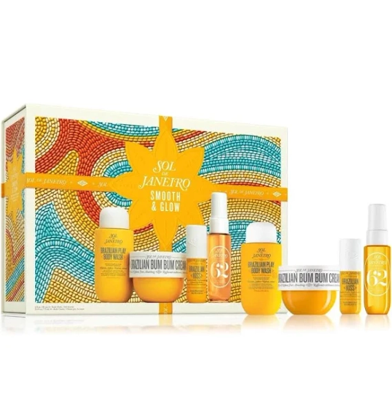 Sol de Janeiro Smooth & Glow Bum Bum Body Routine Gift Set